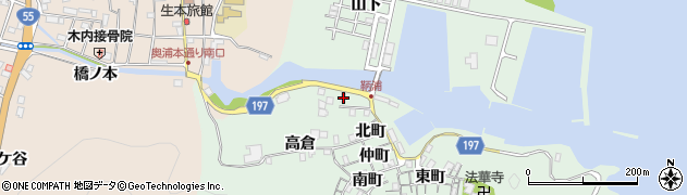 徳島県海部郡海陽町鞆浦立岩周辺の地図