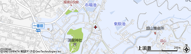 福岡県糟屋郡須惠町上須惠501周辺の地図