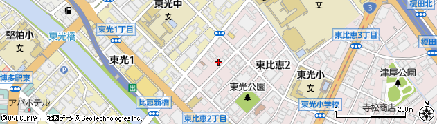 キンパイ商事株式会社福岡支店周辺の地図