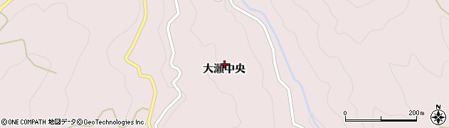 愛媛県喜多郡内子町大瀬中央990周辺の地図
