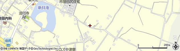 大分県中津市田尻1567周辺の地図