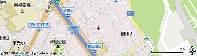 イワタニ九州株式会社　福岡支店周辺の地図
