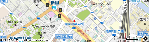 岡谷電機産業株式会社　福岡営業所周辺の地図