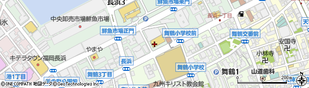 トヨタカローラ福岡本店周辺の地図