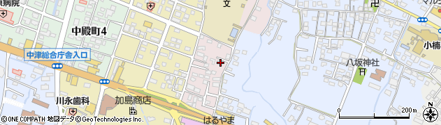 大分県中津市牛神658-7周辺の地図