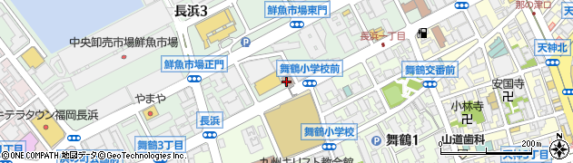 福岡中央労働基準監督署　総合労働・相談コーナー周辺の地図