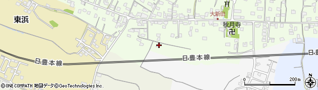 大分県中津市大新田1081周辺の地図