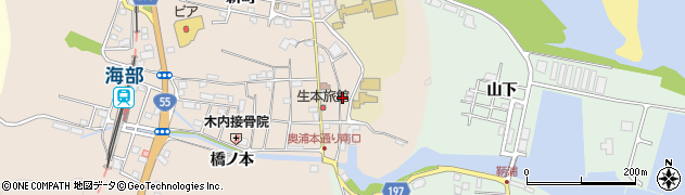 徳島県海部郡海陽町奥浦堤ノ外周辺の地図