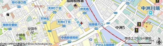 株式会社エニー福岡支社周辺の地図