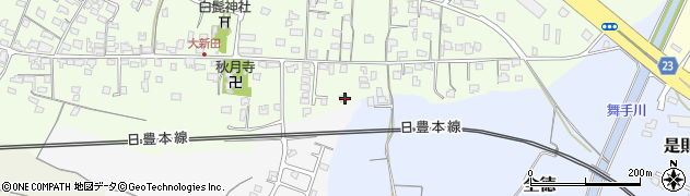 大分県中津市大新田1006周辺の地図