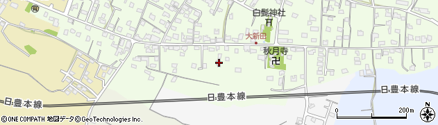 大分県中津市大新田963周辺の地図