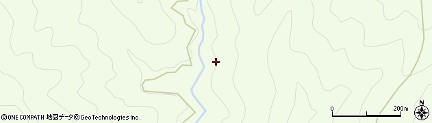 赤野川周辺の地図