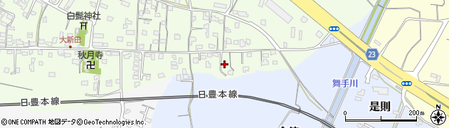 大分県中津市大新田1026周辺の地図