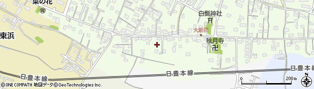 大分県中津市大新田956周辺の地図