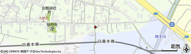 大分県中津市大新田1010周辺の地図