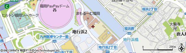 福岡少年サポートセンター　ハートケアふくおか周辺の地図
