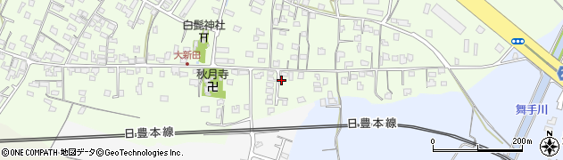 大分県中津市大新田1002周辺の地図