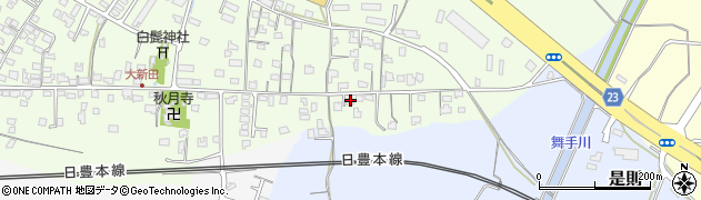 大分県中津市大新田1016周辺の地図