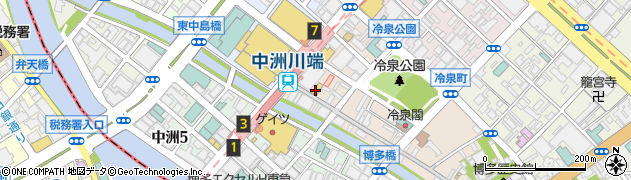 株式会社はせがわ　福岡本店周辺の地図
