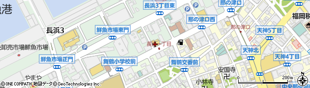 福岡トヨタ自動車長浜店周辺の地図