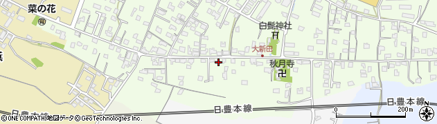 大分県中津市大新田959周辺の地図