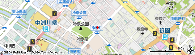 福岡市役所　住宅都市局・住宅部住宅運営課運営係周辺の地図
