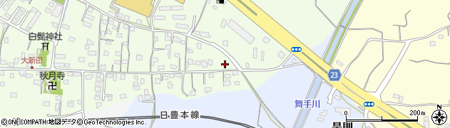 大分県中津市大新田639-3周辺の地図