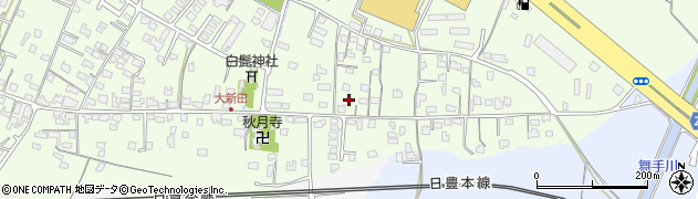 大分県中津市大新田714周辺の地図