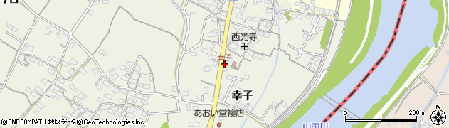 幸子周辺の地図