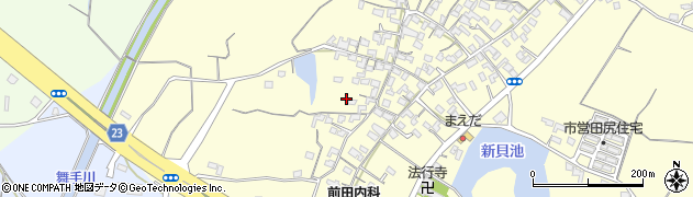 大分県中津市田尻935周辺の地図
