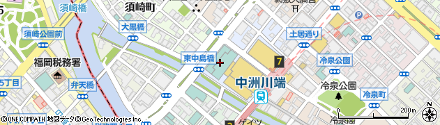 株式会社香蘭社　福岡店オフィス周辺の地図