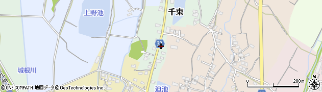福岡県豊前市千束14周辺の地図