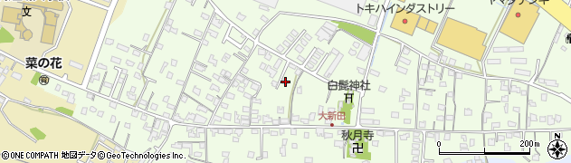 大分県中津市大新田759周辺の地図