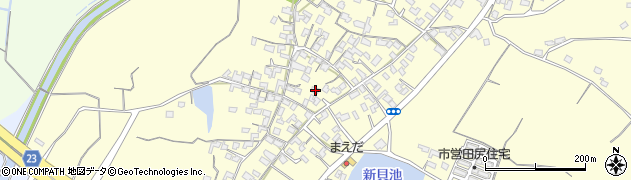 大分県中津市田尻790周辺の地図