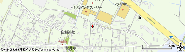 大分県中津市大新田704周辺の地図