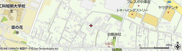 大分県中津市大新田770周辺の地図