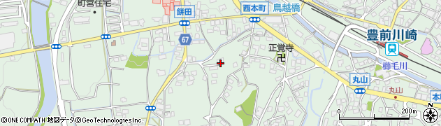 福岡県田川郡川崎町川崎1667周辺の地図