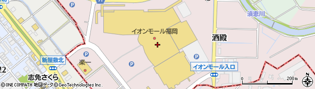 しゃぶ葉 イオンモール福岡店周辺の地図