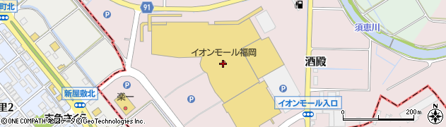 ＶＩＶＲＥ　ＧＥＮＥ福岡周辺の地図