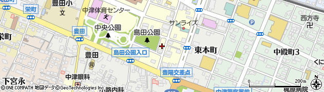 辛島福祥堂周辺の地図