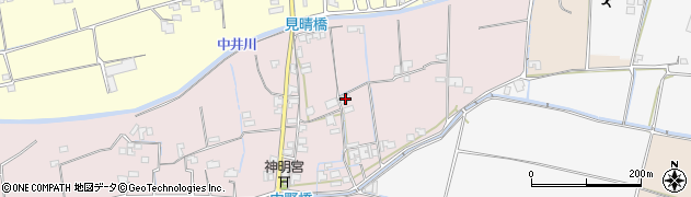 高知県香美市土佐山田町中野周辺の地図