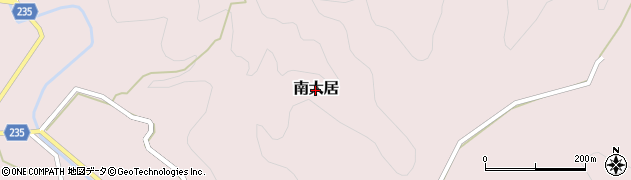 和歌山県那智勝浦町（東牟婁郡）南大居周辺の地図
