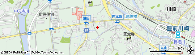福岡県田川郡川崎町川崎1067-1周辺の地図