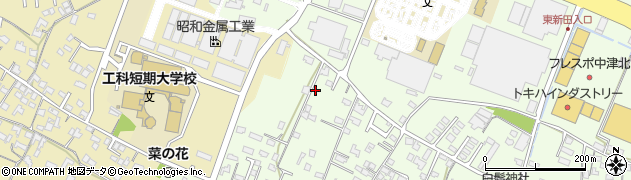 大分県中津市大新田868周辺の地図