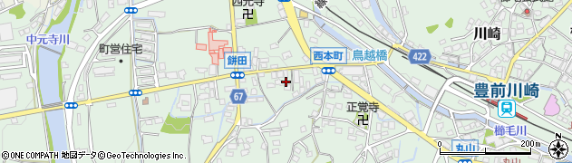 福岡県田川郡川崎町川崎1074周辺の地図