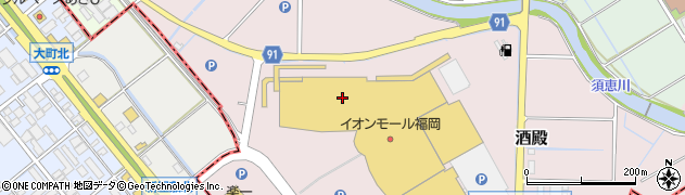 イオン保険サービス　福岡店周辺の地図