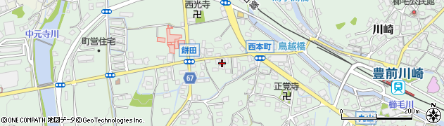 福岡県田川郡川崎町川崎1074-3周辺の地図
