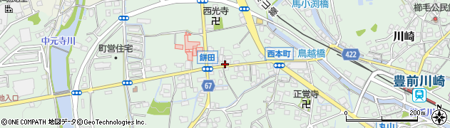 福岡県田川郡川崎町川崎1065-2周辺の地図