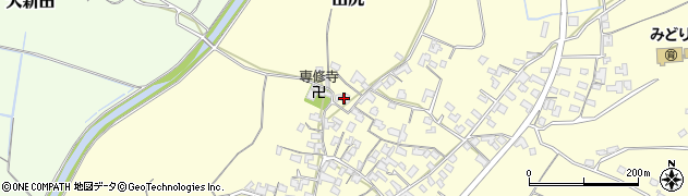 大分県中津市田尻697周辺の地図