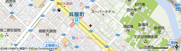 三井住友建設株式会社九州支店　土木部周辺の地図